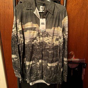 Urban Outfitters Womens light corduroy shirt/jacket